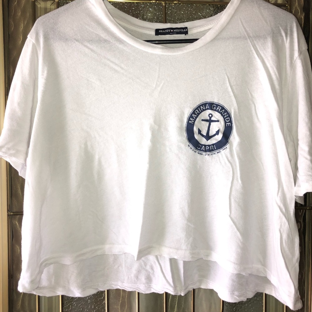 Brandy Melville one size crop top